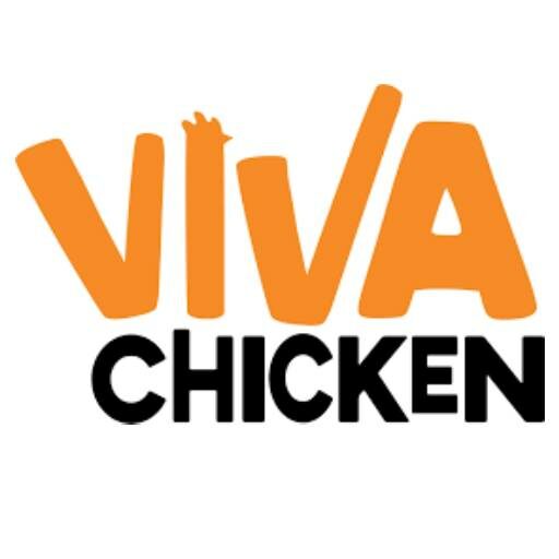 The image shows the Viva Chicken logo, with 